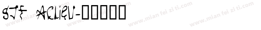 GTF Aclieu字体转换